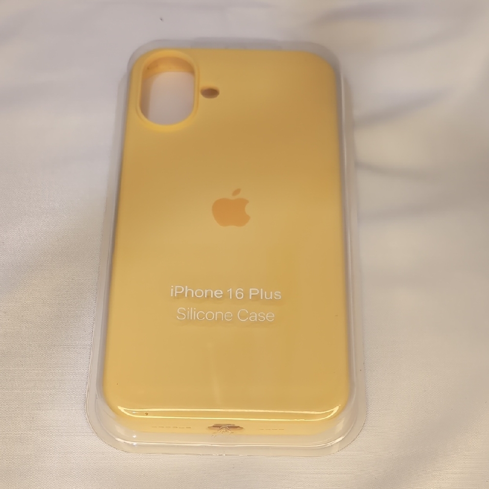 Apple iPhone 16 Plus Case - Bright Yellow